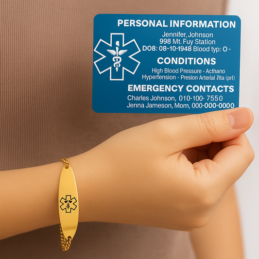 Personalized Medical ID Essentials Kit