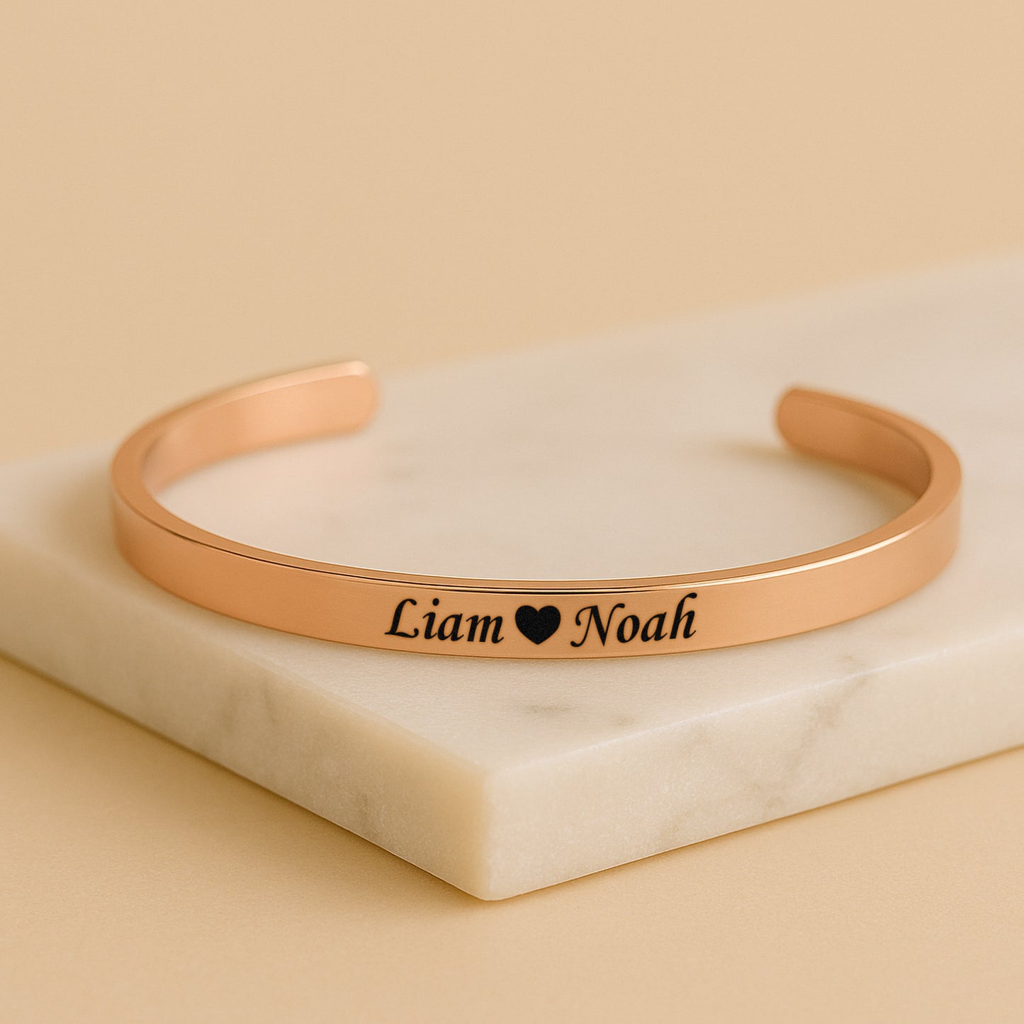 Custom Engraved Bar Bracelet