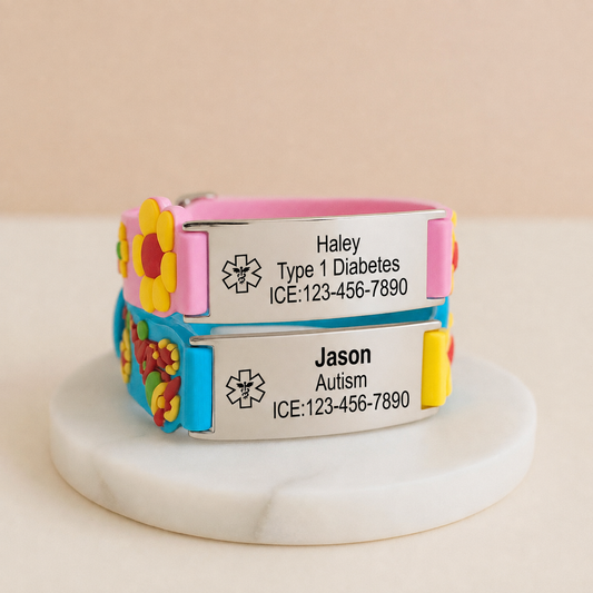 Kids’ Personalized Medical ID Bracelet