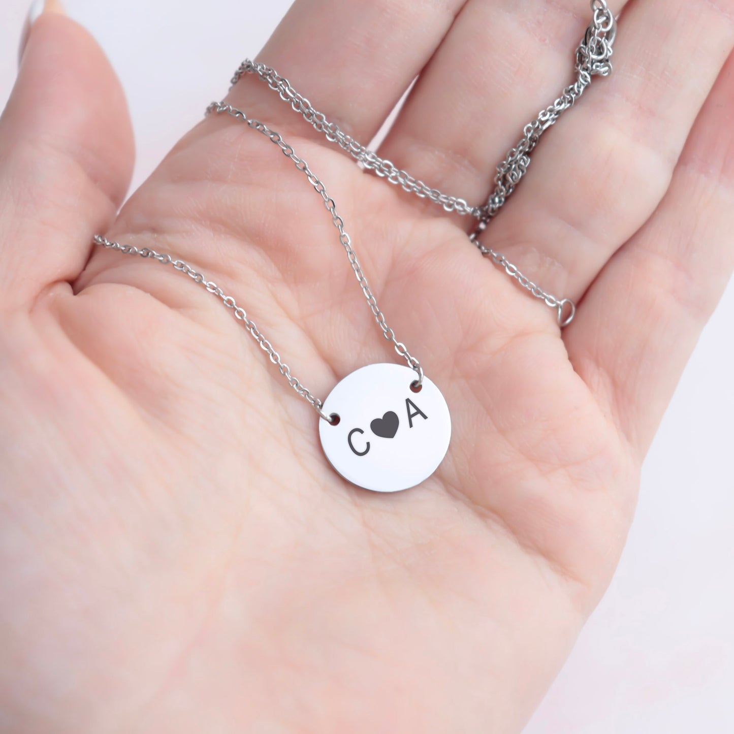 Personalized Disc Necklace