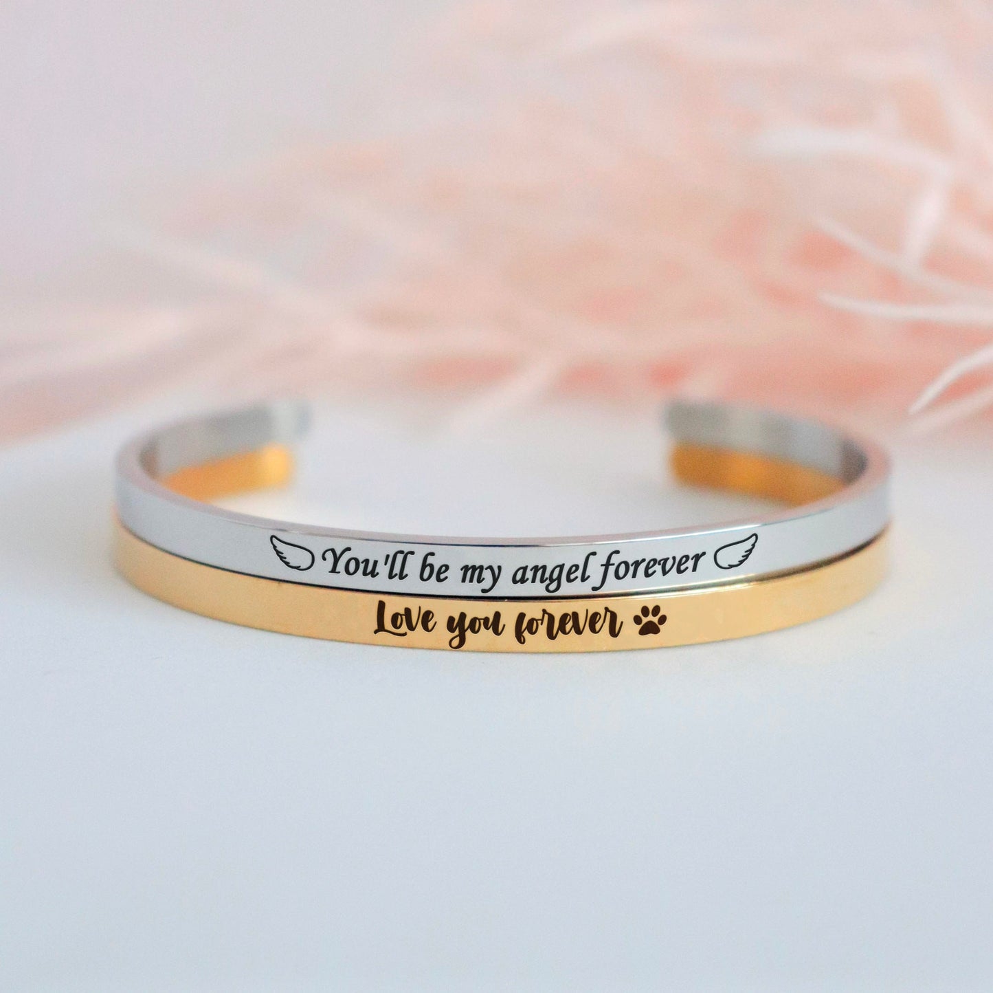 Personalized Pet Mom Bracelet
