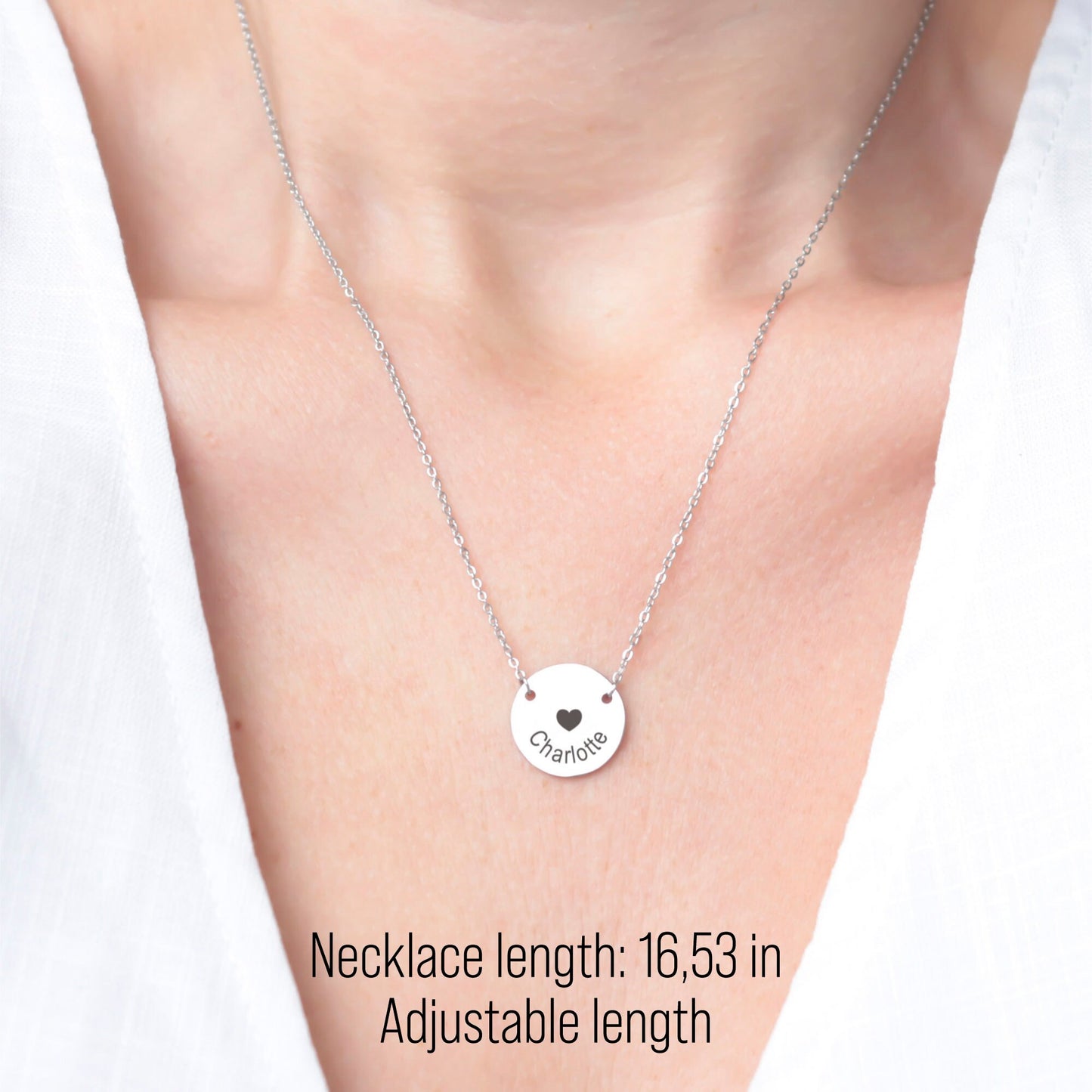 Personalized Disc Necklace
