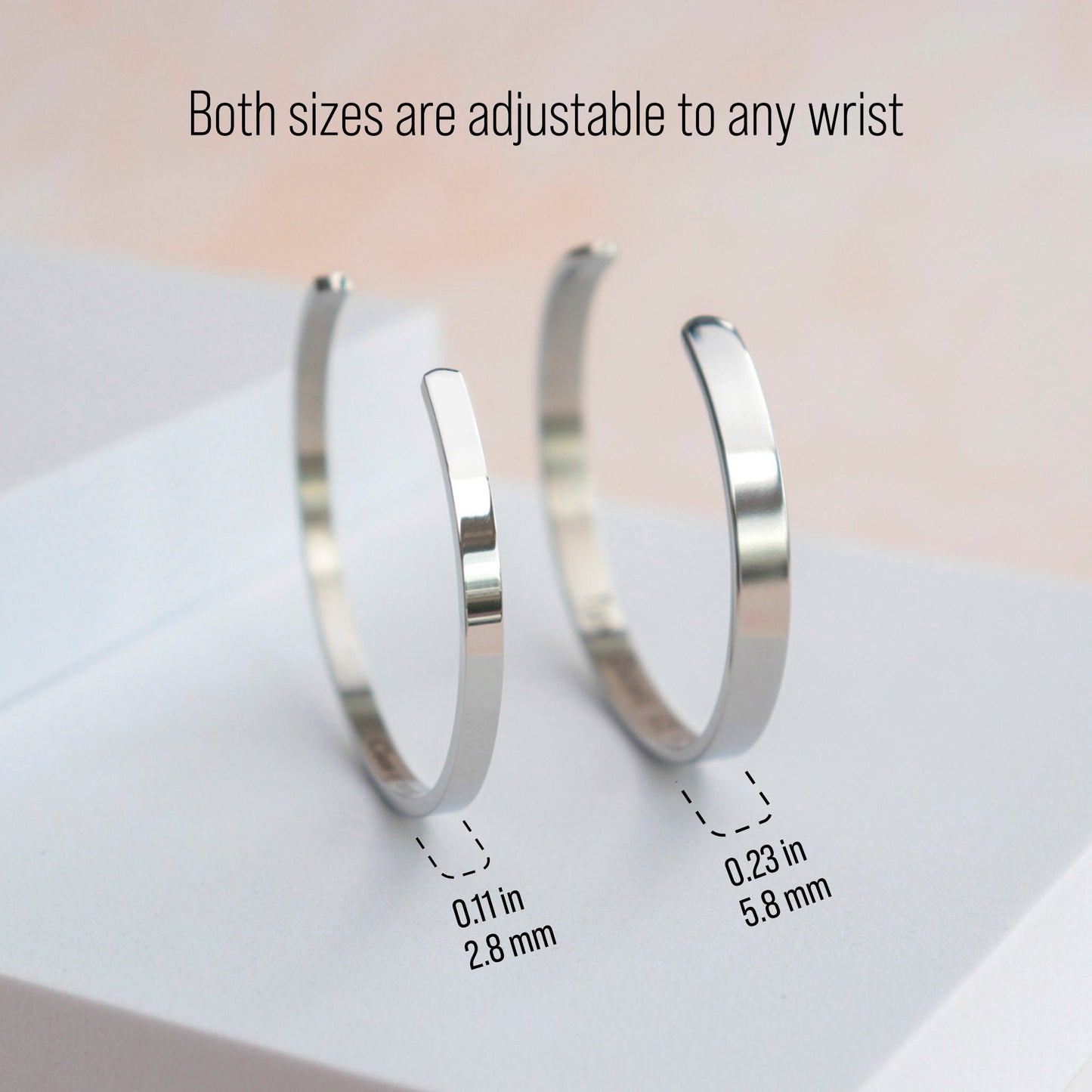 Custom Engraved Bar Bracelet