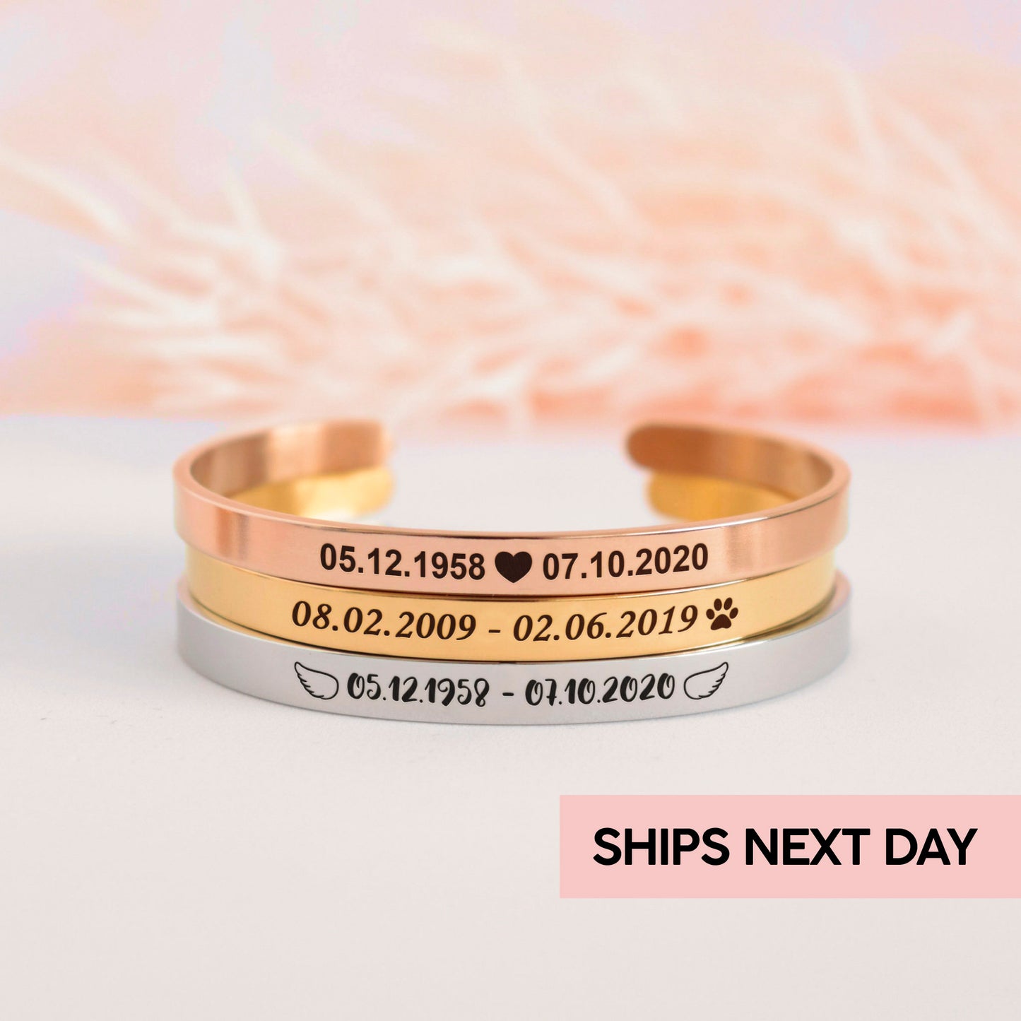 Personalized Memorial Bracelet