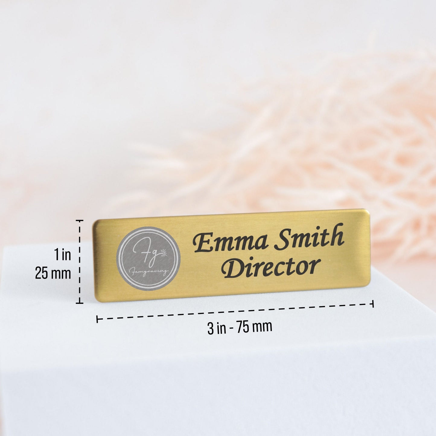 Custom Identification Badge - Peterson Toyota