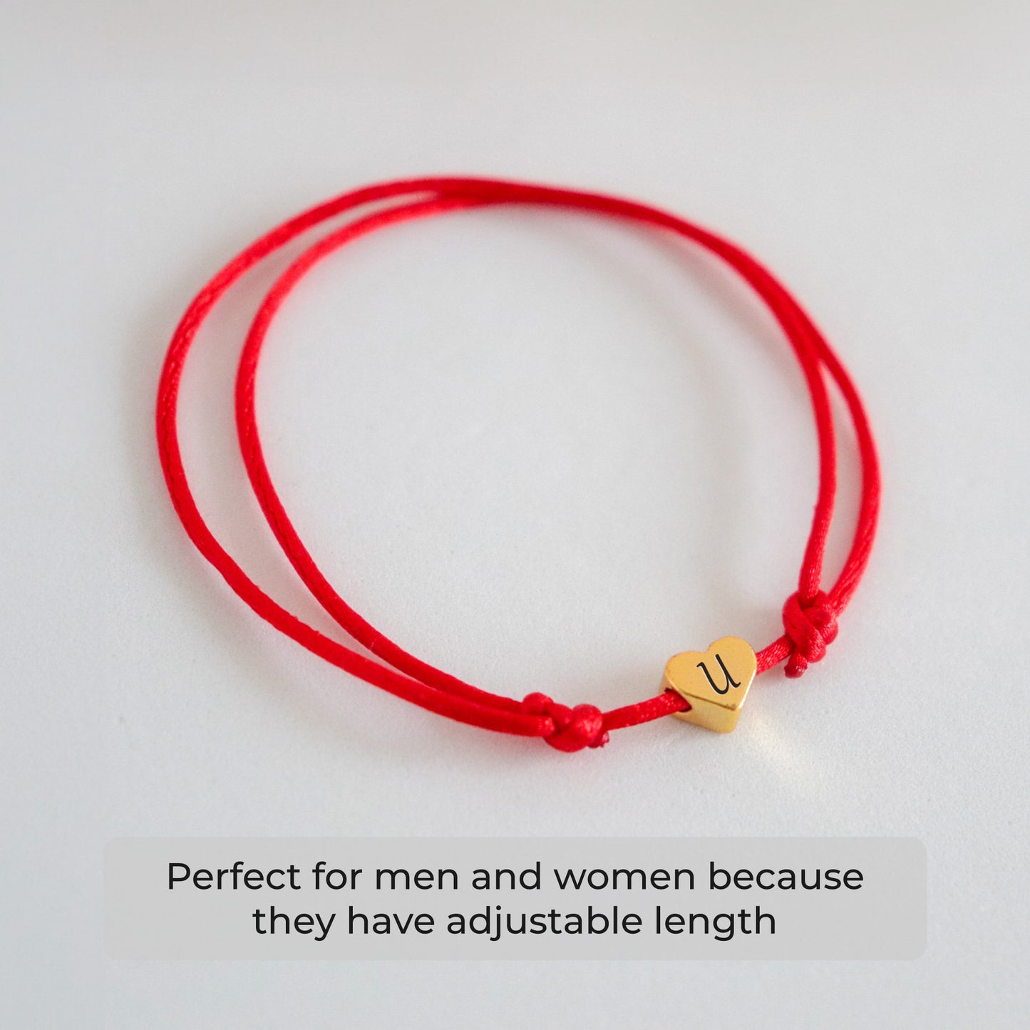 Custom String Tiny Charm Bracelet