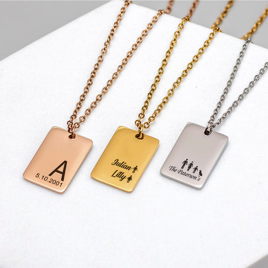 Custom engraved necklace for mom with kids names, engraved grandmother necklace, mother's day gift, personalized bonus mom name necklace