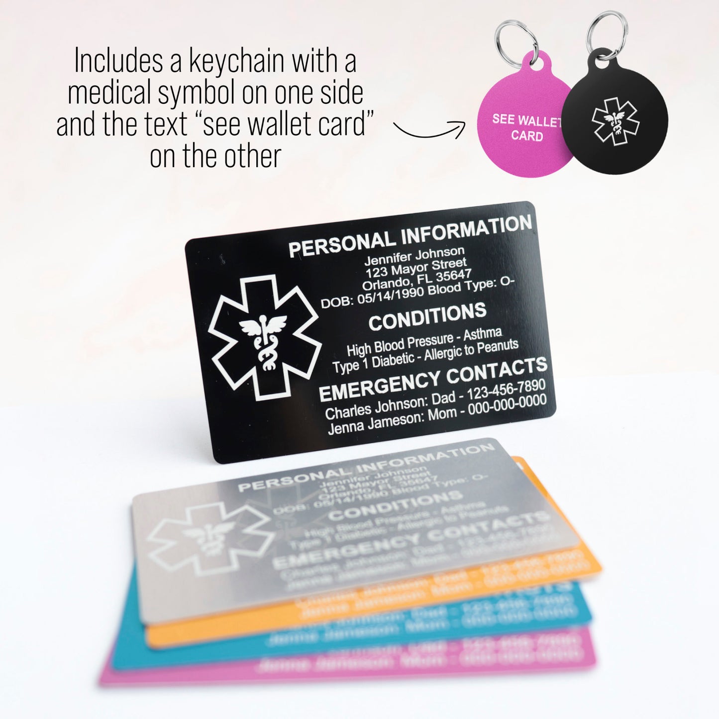Personalized Medical ID Essentials Kit