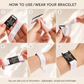 Elastic Medical ID Bracelet Tag Band