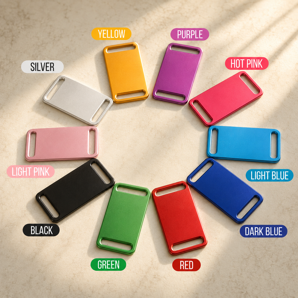 Elastic Medical ID Bracelet Tag Band
