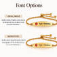 Custom Adjustable Medical Alert Bracelet