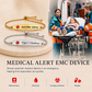 Custom Adjustable Medical Alert Bracelet