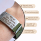 Emergency Fabric ID Alert Bracelet