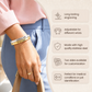 Women’s Engraved Medical ID Bracelet