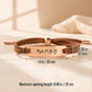 Personalized Cord Handwritten Bracelet