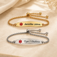 Custom Adjustable Medical Alert Bracelet