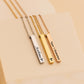 Medical ID 4 sides necklace
