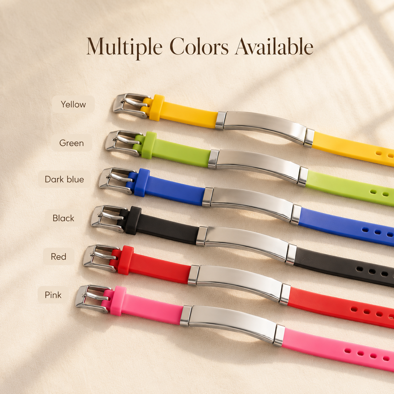 Kids’ Engraved Medical ID Bracelet