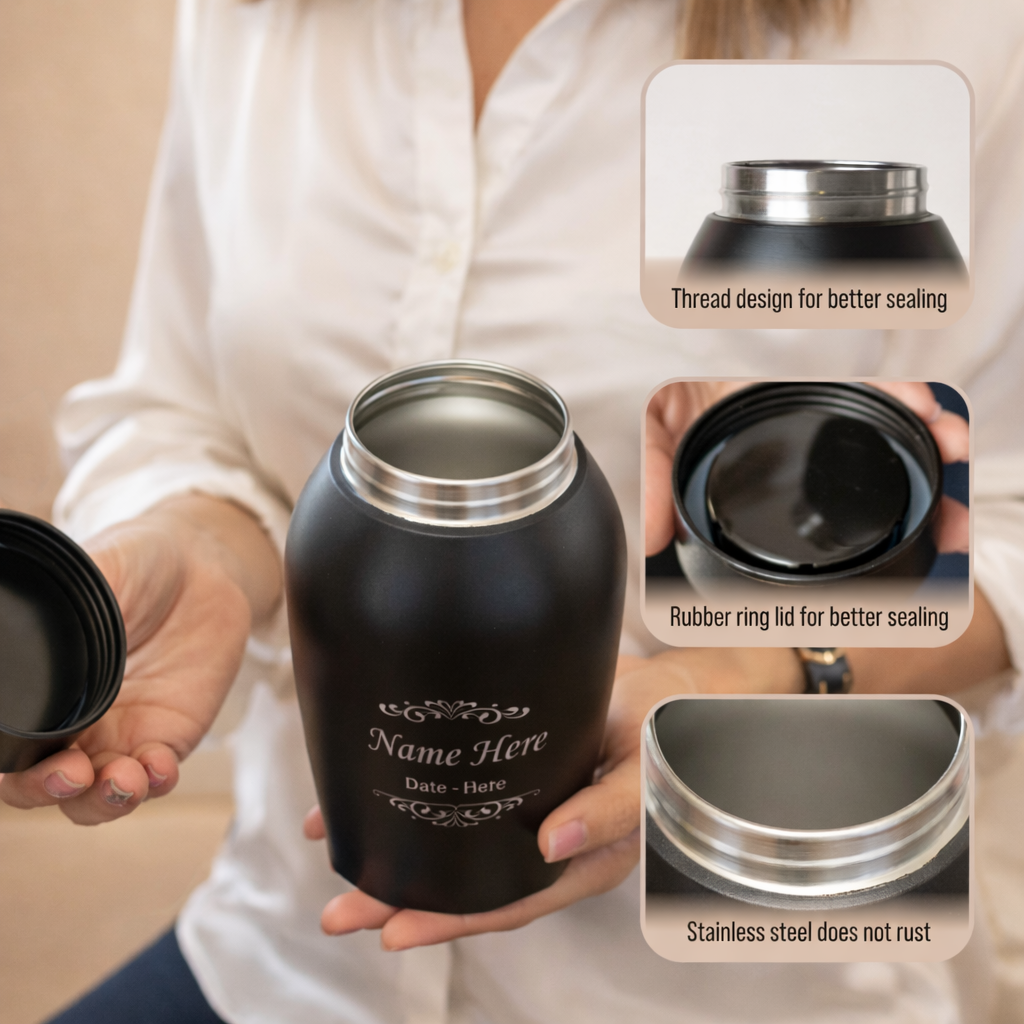 Custom Engraved Memorial Cremation Urn