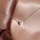 Custom Initial Tiny Heart Necklace
