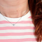 Custom Initial Tiny Heart Necklace