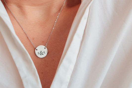 Personalized Disc Necklace