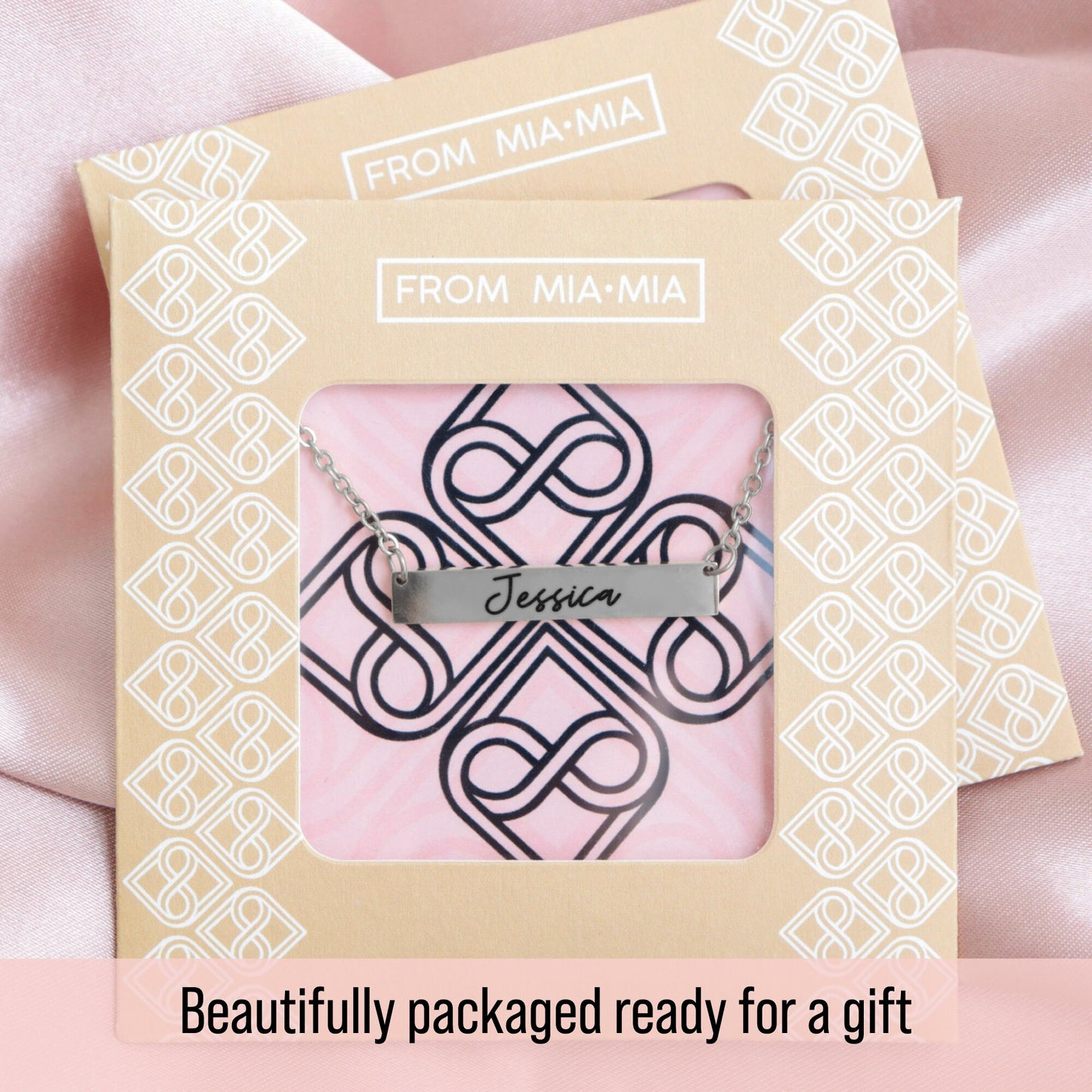 Personalized family necklace for women, custom engraved necklace for mom, new mom necklace, mother's day gift