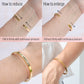 Personalized Handwritten Engraved Bar Bracelet