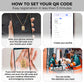 Medical ID Smart QR Code Pendant Necklace