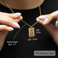 Medical ID Smart QR Code Pendant Necklace