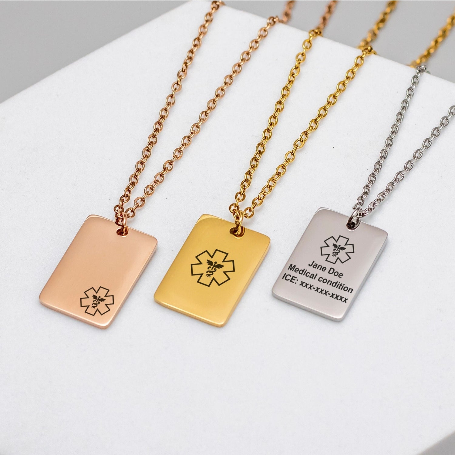 Medical ID Necklaces