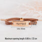 Personalized Cord Handwritten Bracelet