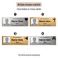 Personalized Memorial Urn Nameplate: Stainless Steel Ashes Box Plaque - photo 9