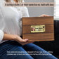 Personalized Memorial Urn Nameplate: Stainless Steel Ashes Box Plaque - photo 5