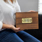 Personalized Memorial Urn Nameplate: Stainless Steel Remembrance Plaque