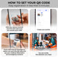 QR Code Medical ID Smart Safety Tag for Watchband - Alert Emergency Plaque