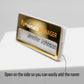 Custom Name & Logo Identification Badge