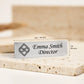 Custom Engraved Name & Logo Identification Badge
