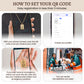 Medical ID Smart QR Code Pendant Necklace
