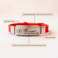 Emergency Silicone & Stainless Steel Unisex Medical Alert ID bracelet