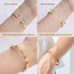 Custom engraved bar coordinate bracelet