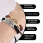 Personalized Cord ID Medical Nameplate Bracelet