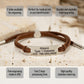 Personalized Cord ID Medical Nameplate Bracelet