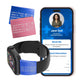 Alert Smart QR Code ID Tag For Watch Band