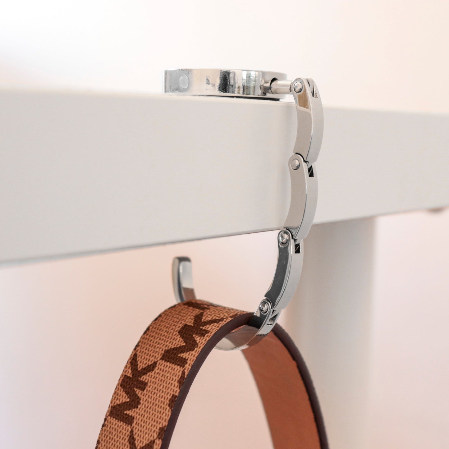 Custom Engraved Purse Hook Sets, Personalized Folding Handbag Hanger For Table