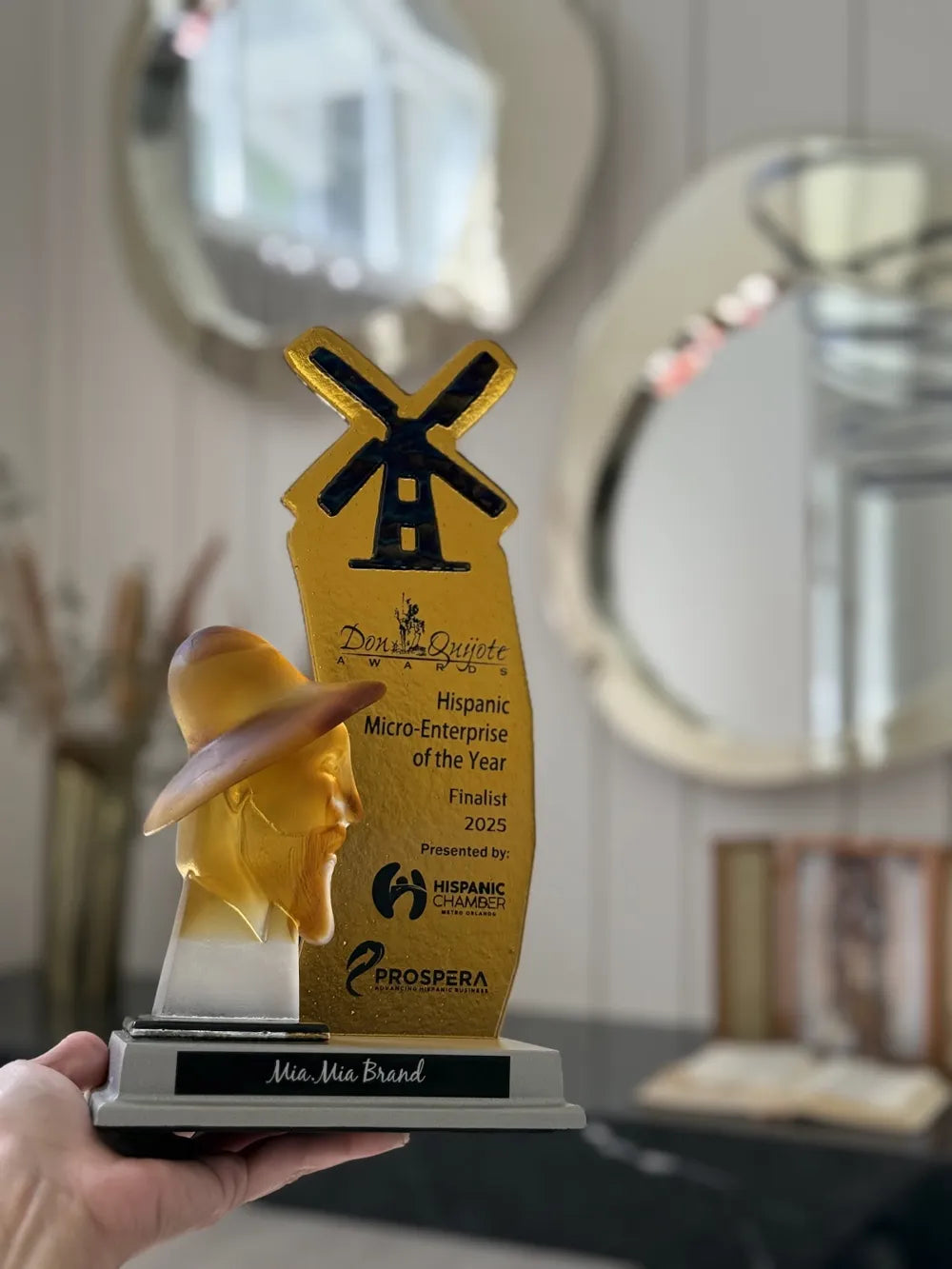 MIA•MIA Named a Finalist for Hispanic Micro-Enterprise of the Year at the 2025 Don Quijote Awards